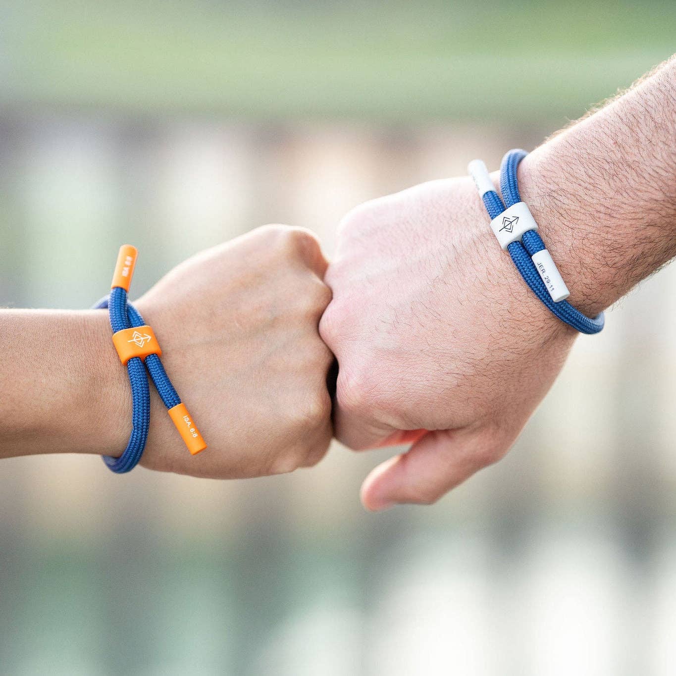 The Prayer I Share - TRUST THE PROCESS, Bible Verse Bracelet, Christian Athletes