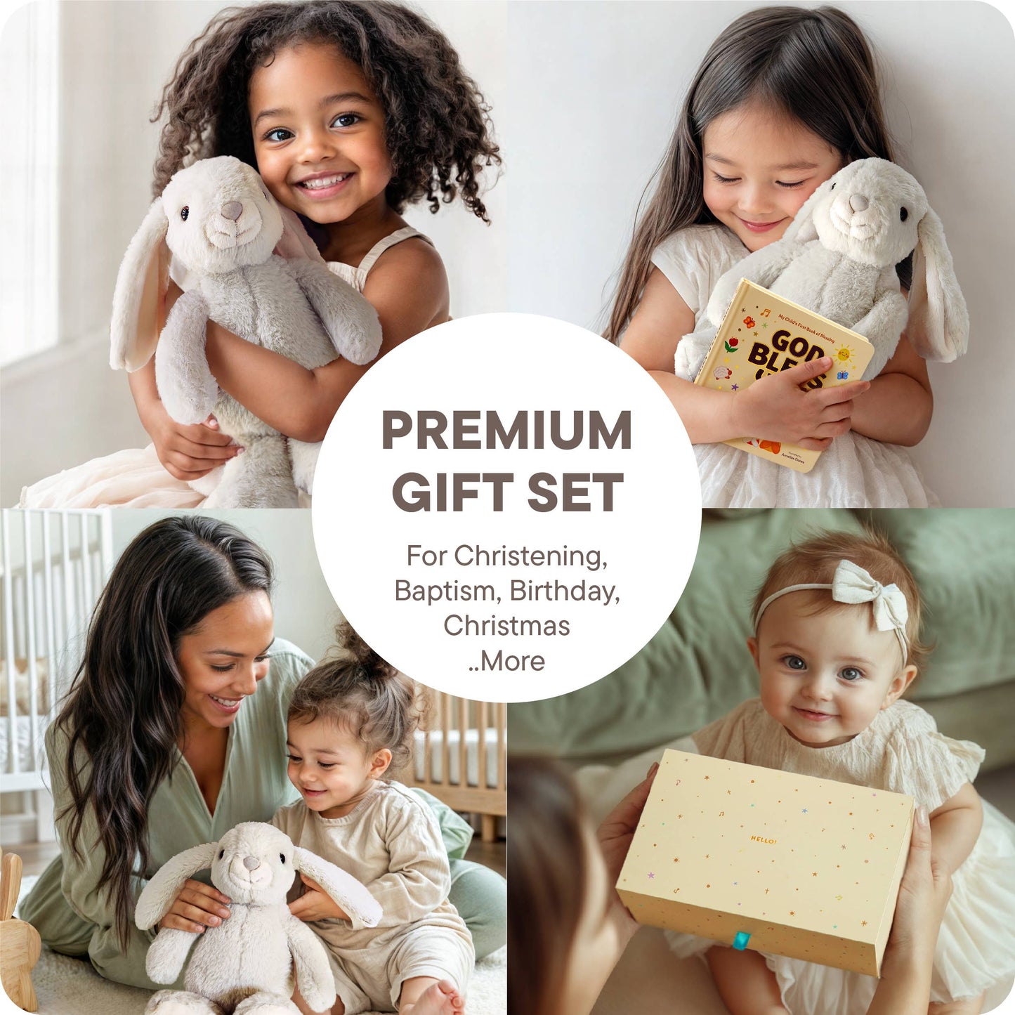 Hello 2 Kids - Praise Bunny Gift Set