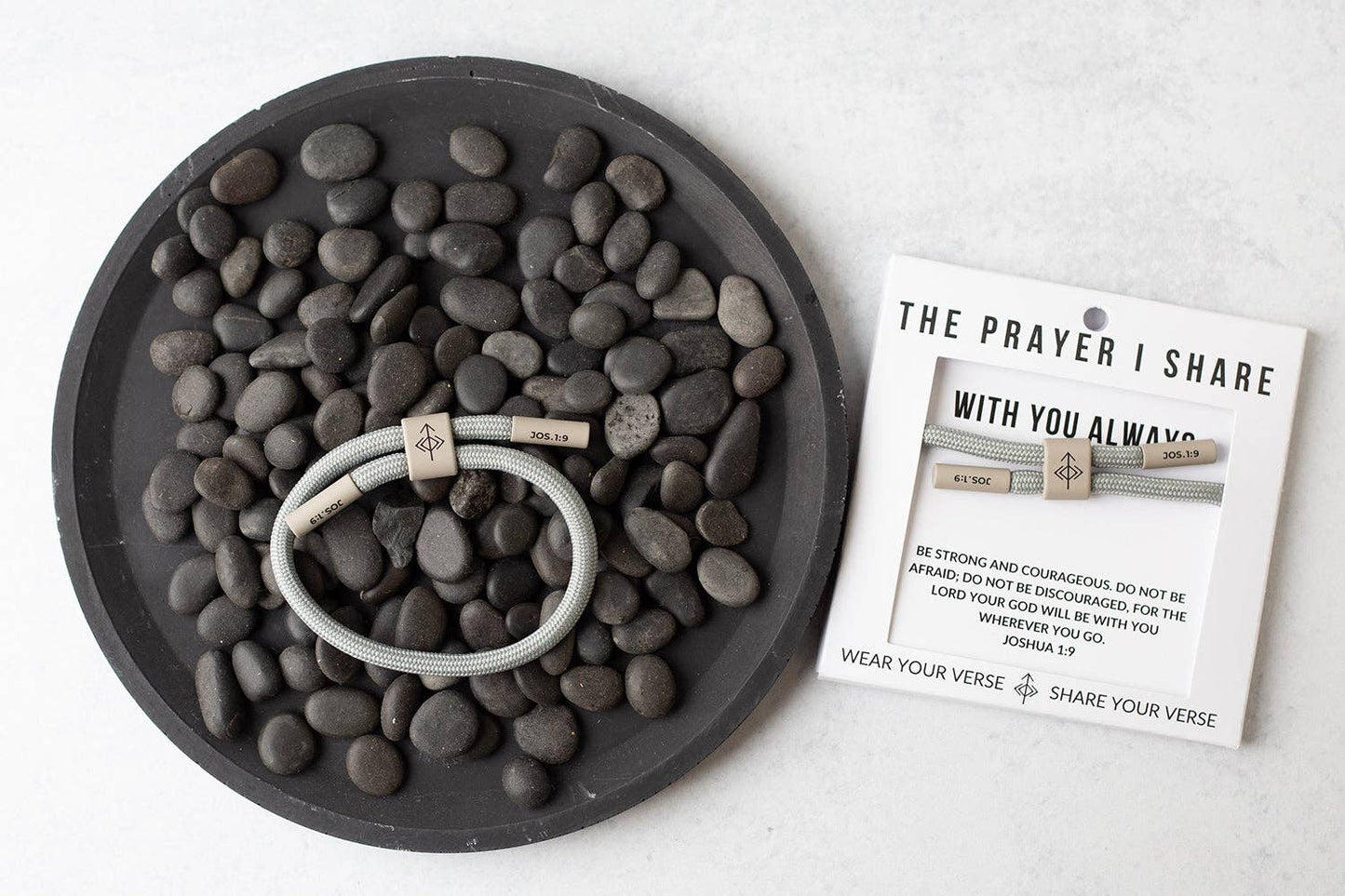 The Prayer I Share - WITH YOU ALWAYS Cord Bracelet | Christian Jewelry |Scripture