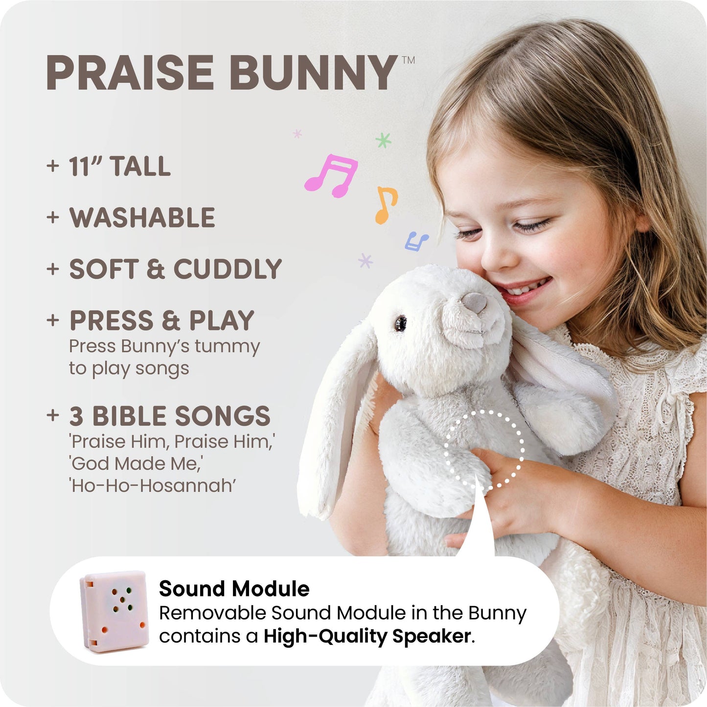 Hello 2 Kids - Praise Bunny Gift Set